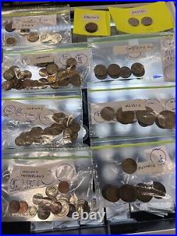 Around The World Foreign coin mixed lot including silver Semi Organized Country