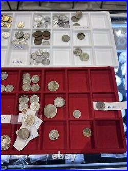 Around The World Foreign coin mixed lot including silver Semi Organized Country