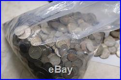 Assorted 800 Fine Silver World Coins Mostly Canada One Pound of Bulk