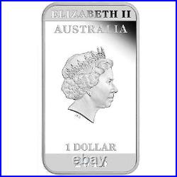 Australia 2016 Posters of World War I War Bonds 1 OZ $1 SILVER Rectangle COIN