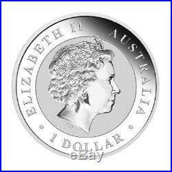 Australia 2018 Kookaburra Berlin World Money Fair Coin Show Special $1 Silver