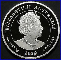 Australia 2020 $1 End World War II Fine Silver #18126q