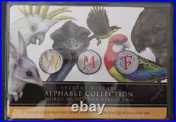 Australia Silver Colored 3 Dif 1$ Bu Coins Set 2016 Year Berlin World Money
