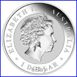 Australien 1 Dollar 2018 Kookaburra World Money Fair Berlin 2018 1 Oz Silber ST