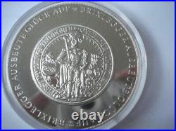 Austria 1486/1986 5 UNZEN 5 oz Silver PROOF KEY TO SERIES FIRST DOLLAR OF WORLD