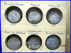 Austria Silver Coin Lot Of 24 Silver B. Unc(22261-world-oss)