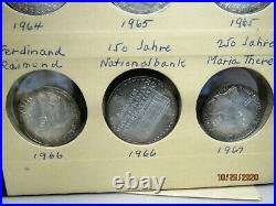 Austria Silver Coin Lot Of 24 Silver B. Unc(22261-world-oss)