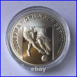 Azerbaijan Silver Proof 50 Manat Coin 2004 Germany Fifa Cup 2006 Azerbaijan Silver Proof 50 Manat Coin 2004 Germany Fifa Cup 2006