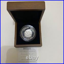 BELIZE Commemorative Coin Belize $ 10 End of the World Silver Coin (2012)