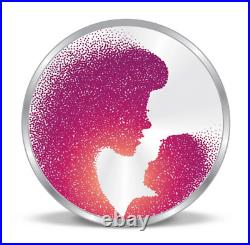 BIS Hallmarked World Best Mother 999 Pure Silver Coin 50 gm BIS Hallmarked World Best Mother 999 Pure Silver Coin 50 gm