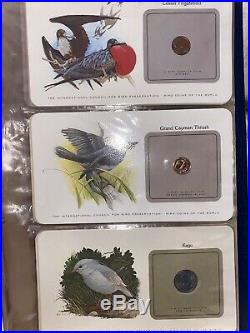 Bird Coins Of The World Collectors Album Franklin Mint 31 Coins
