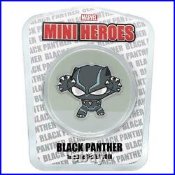 Black Panther Mini Hero Silver Coin
