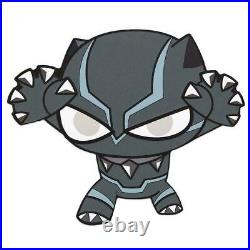 Black Panther Mini Hero Silver Coin