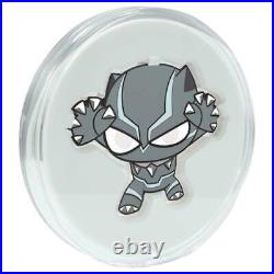 Black Panther Mini Hero Silver Coin