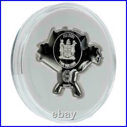 Black Panther Mini Hero Silver Coin