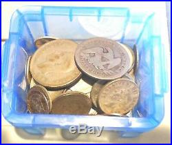 Bulk Lot of 11.1 oz. Of U. S. & World Silver Coins