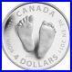 CANADA-2011-4-Pure-Silver-0-9999-Welcome-to-the-World-Baby-Feet-Coin-01-btmo
