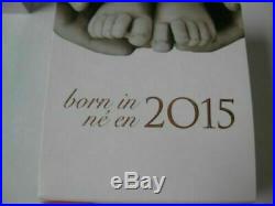 CANADA 2015 $10 Baby Feet WELCOME TO THE WORLD. 9999 Silver. 5oz Proof Coin GIFT