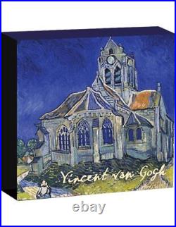 CHURCH AT AUVERS Treasures of the World 1 Oz Silver Coin 1$ Niue 2023