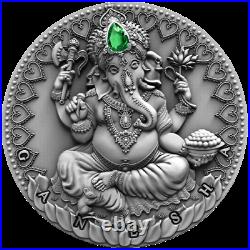 Cameroon 2019 Ganesha World Cultures Series 2 oz silver coin