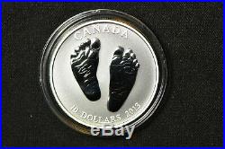 Canada 2013 $10 1/2 Silver Coin Welcome to the World