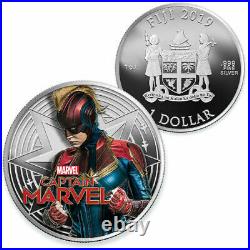 Captain Marvel Silver Coin