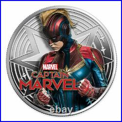 Captain Marvel Silver Coin