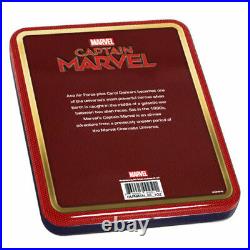 Captain Marvel Silver Coin