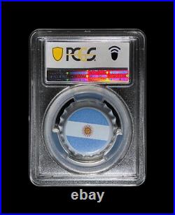 Chad. 2022, 500 Francs, Silver PCGS PR69 Top Pop? Bottle Cap, Argentina Chad. 2022, 500 Francs, Silver PCGS PR69 Top Pop? Bottle Cap, Argentina