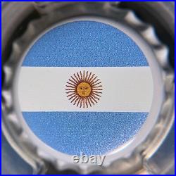 Chad. 2022, 500 Francs, Silver PCGS PR69 Top Pop? Bottle Cap, Argentina Chad. 2022, 500 Francs, Silver PCGS PR69 Top Pop? Bottle Cap, Argentina