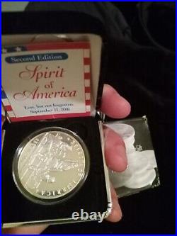 Coins Of America Second Edition World Trade Center Spirit Of America Silver Coin