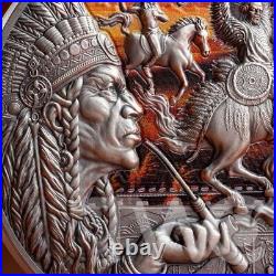 Comanche Special Edition Tribal Spirit 2 oz Silver Coin Cameroon 2024