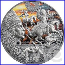 Comanche Special Edition Tribal Spirit 2 oz Silver Coin Cameroon 2024