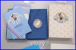 Disney RARITIES & AROUND THE WORLD 1 Oz. 999 Silver Commemorative 7 Coin LOT