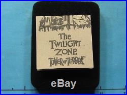 Disney World Twilight Zone Tower Of Terror 1994 Opening 999 Silver Coin Coa Case