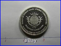 Disney World Twilight Zone Tower Of Terror 1994 Opening 999 Silver Coin #b