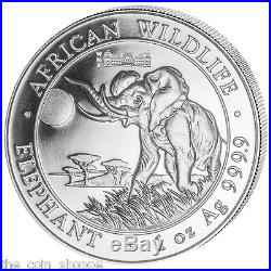 ELEPHANT EXCLUSIVE WORLD MONEY FAIR PRIVY WMF 2016 1 oz Silver Coin Somalia