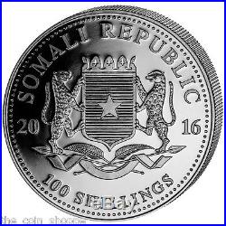 ELEPHANT EXCLUSIVE WORLD MONEY FAIR PRIVY WMF 2016 1 oz Silver Coin Somalia