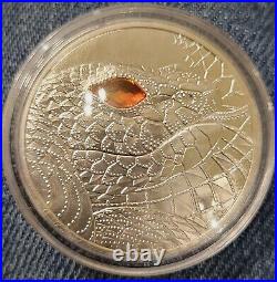 EYE'S OF THE WORLD 2021-$20 Euro The Serpent Commerative Coin EYE'S OF THE WORLD 2021-$20 Euro The Serpent Commerative Coin