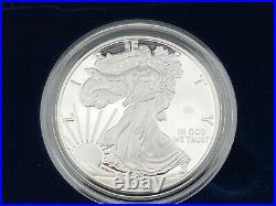 End of World War II 75th Anniversary American Eagle Silver Pf Coin IN HAND 20XF