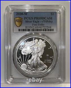 End of World War II 75th Anniversary American Eagle Silver Proof Coin 2020 V75
