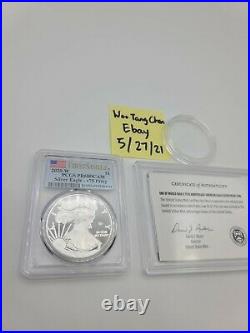 End of World War II 75th Anniversary American Eagle Silver Proof Coin PR68 #6
