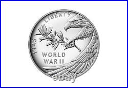 End of World War II 75th Anniversary Medal FREE SHIP