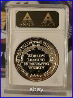 Extremely Rare 1 Oz Limited Edition Coin World 40th Anniversary Silver Round