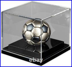 FIFA FOOTBALL IN QATAR SPHERICAL World Cup 3 Oz Silver Coin $10 Solomon Islands