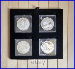 FIFA World Cup Qatar 2022 Commemorative 1 Oz Silver (0.999) (Set of 8 Coin)