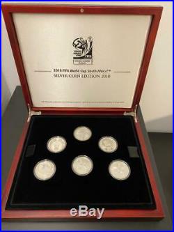 FIFA World Cup South Africa silver coin edition 2010