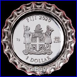 Fidschi / Fiji 1 Dollar 2020 Coca-Cola China Global Edition (1.) 6 gr Silber PP