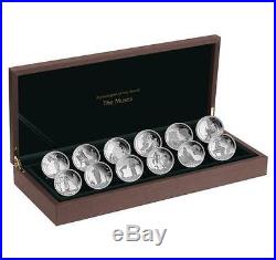 Fiji 2011 $2 Mythologies of the World The Muses 12x 25g Silver Coin Set