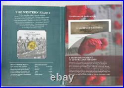 First World War Silver Commemorative Collection Vol II 333 Silver 8x Coins